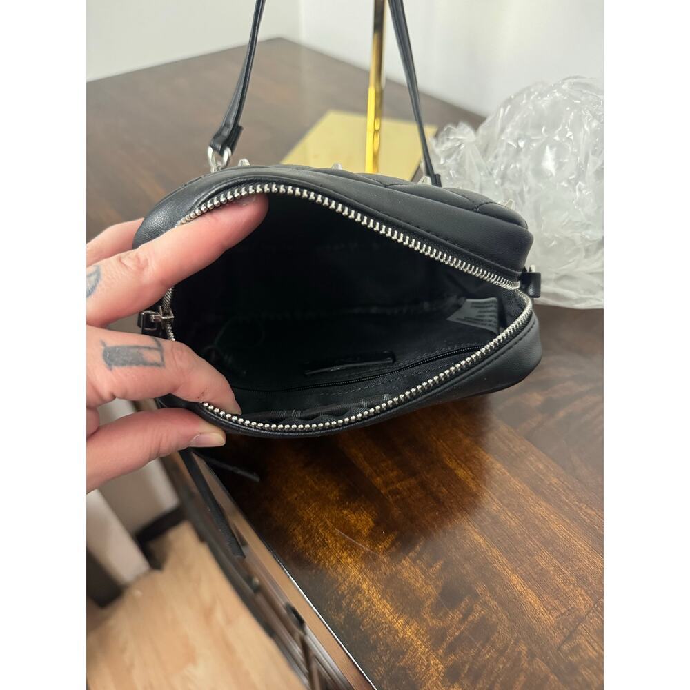 Rebecca Minkoff NWOT Quilted Studded Black Crossbody - Picture 7 of 7